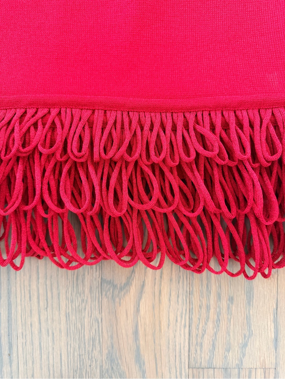 Simon Miller Albert’s Knit Mini Dress in Lucky Red - Picture 2 of 7